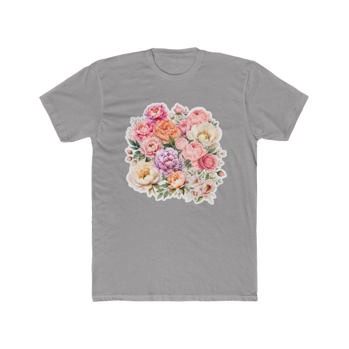 Peony Fragrant flower classic colorful T Shirt | The Fragrant Flower Blooms with Dignity - Official t-shirts merchandise