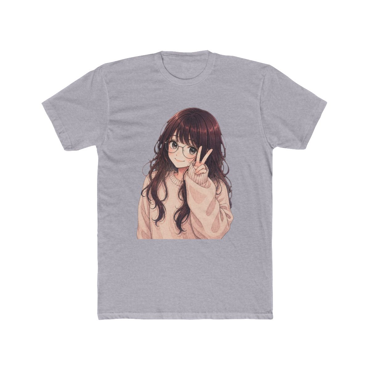 Anime Fragrant Flower Blooms with Dignity T Shirt Waguri Kaoruko Vintage Washed Tops Tees Oversized Short Sleeve T Shirt Girl | The Fragrant Flower Blooms with Dignity