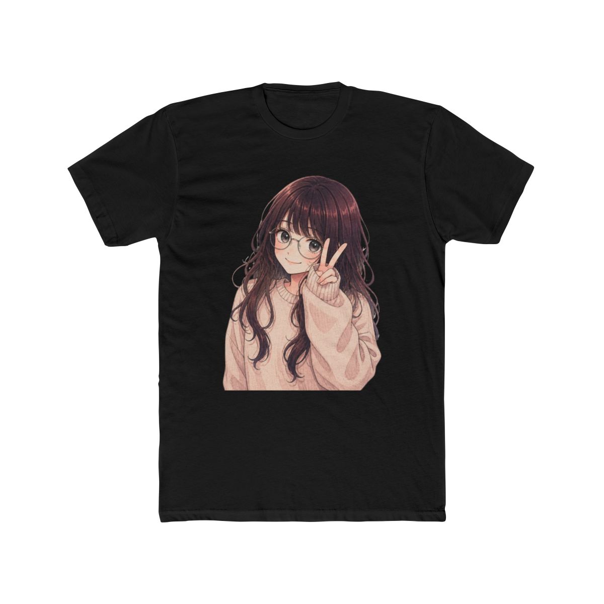 Anime Fragrant Flower Blooms with Dignity T Shirt Waguri Kaoruko Vintage Washed Tops Tees Oversized Short Sleeve T Shirt Girl | The Fragrant Flower Blooms with Dignity - alternate angle 3, merchandise